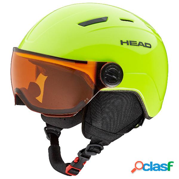 Casco sci Head Mojo Visor (Colore: lime, Taglia: 52/56)