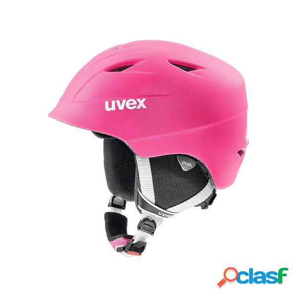 Casco sci + maschera Uvex Airwing (Colore: rosa, Taglia: