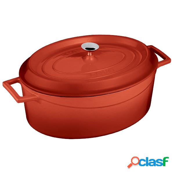 Casseruola Ovale Cm 29 Col Rosso Ghisa, peso 6,9 kg