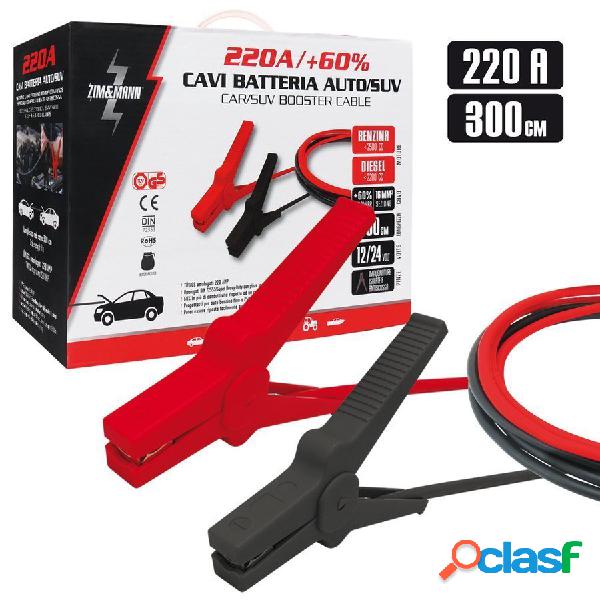 Cavi batteria Platinum 220A - ZIM&MANN