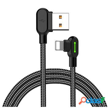 Cavo Lightning Mcdodo Night Elves 90 gradi - 1.8M - Nero
