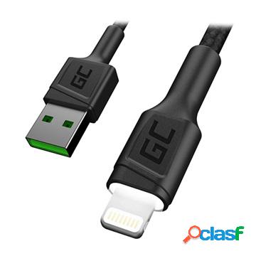 Cavo Lightning Rapida con Luce a LED Green Cell Ray - 2.4A,