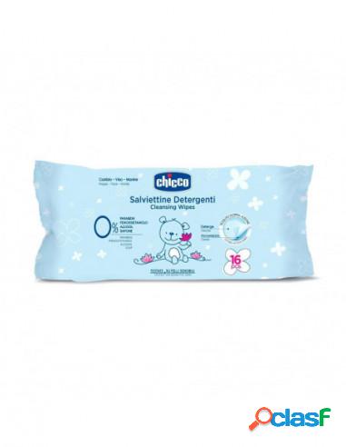 Chicco - Chicco Salviettine Detergenti Baby Moments 16 Pezzi