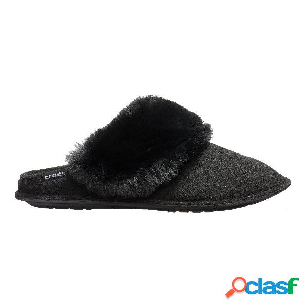 Ciabatte Crocs Classic Luxe Slipper (Colore: nero, Taglia: