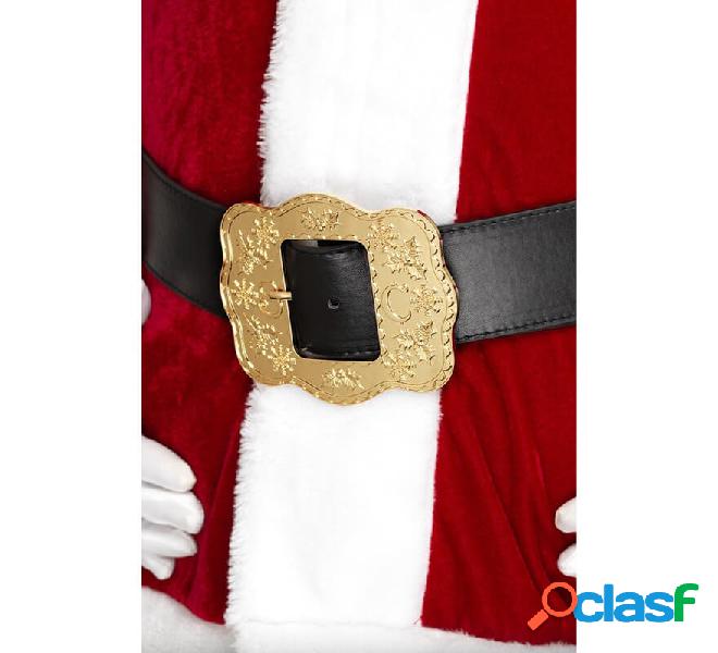 Cintura di Babbo Natale con fibbia decorata