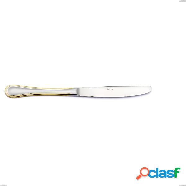 Coltello tavola economico Impero oro, acciaio 18-10, oro 24