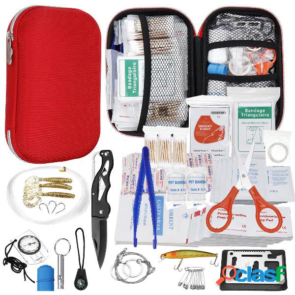 Completo 304PCS Kit di sopravvivenza per emergenza esterna