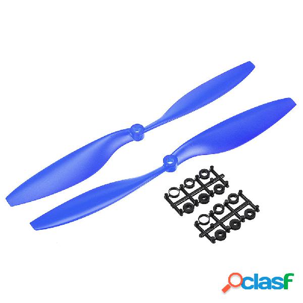 Coppia di eliche da 10 pollici 1045 6 mm CW e CCW per RC