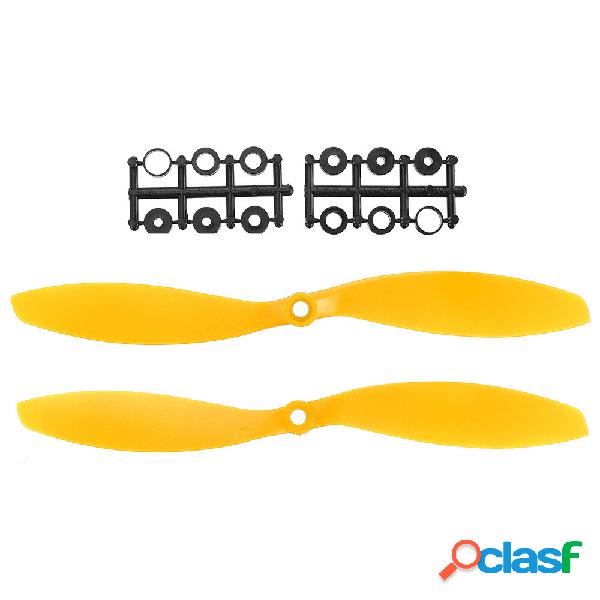 Coppia di eliche da 8 pollici 8045 6mm CW e CCW per RC