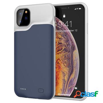 Cover Batteria Backup per iPhone 11 Pro Max - 6500mAh - Blu