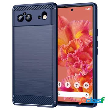 Cover in TPU Effetto Spazzolato per Google Pixel 6 - Fibra