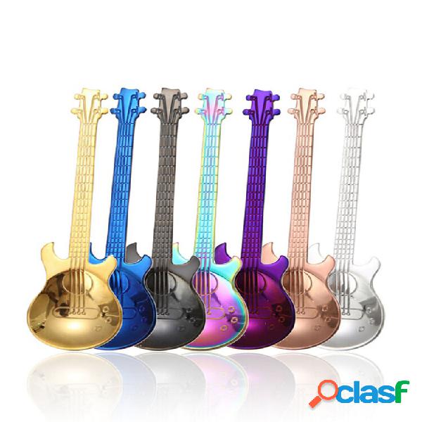 Cucchiaio a forma chitarra in 304 acciaio inox