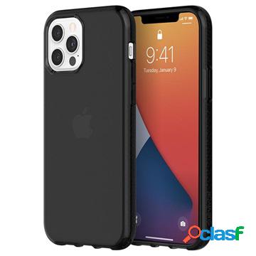 Custodia Griffin Survivor Clear per iPhone 12/12 Pro - Nero