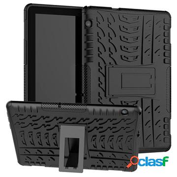 Custodia Ibrida Antiscivolo per Huawei MediaPad T5 10 - Nera