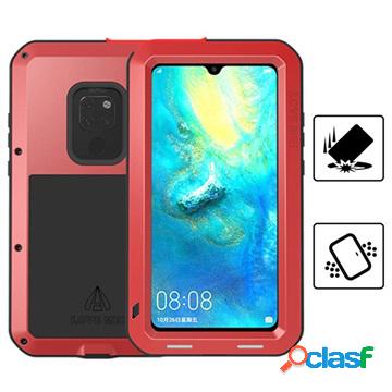 Custodia Ibrida Huawei Mate 20 Love Mei Powerful - Rosso