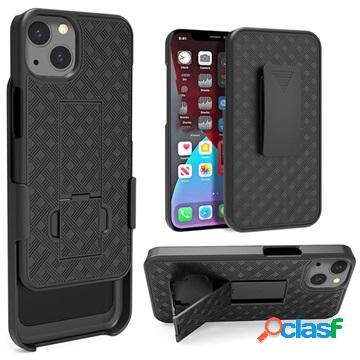 Custodia Ibrida con Clip da Cintura per iPhone 13 Mini -