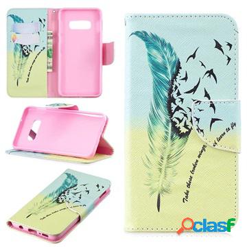 Custodia a portafoglio Wonder Series per Samsung Galaxy S10e