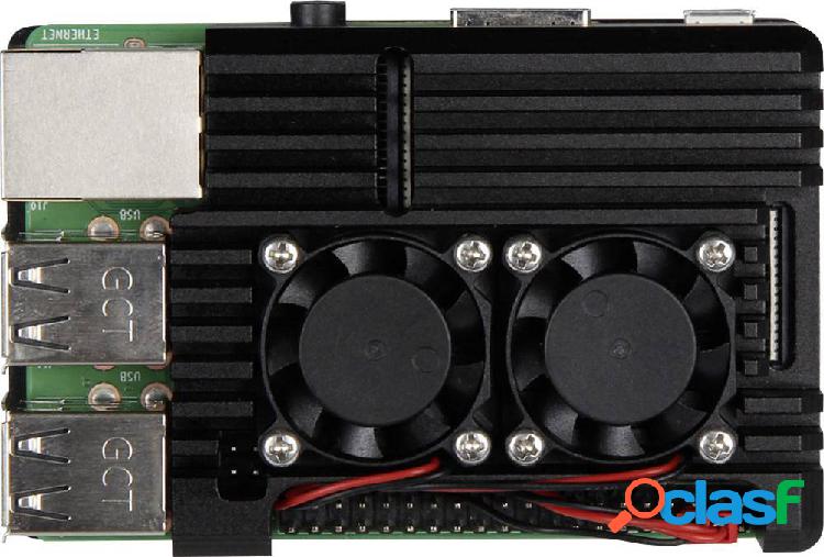 Custodia per scheda SBC Joy-it Armor Case BLOCK ACTIVE