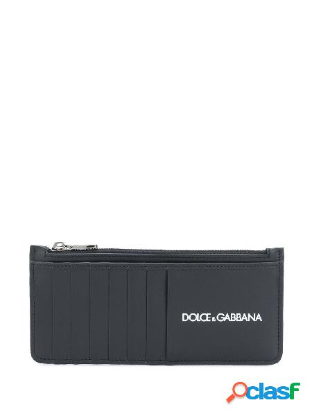 DOLCE E GABBANA PORTACARTE UOMO BP2172AA062HN143 PELLE NERO