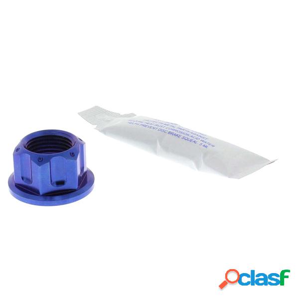 Dado perno ruota m18x1.50 24 mm titan blau