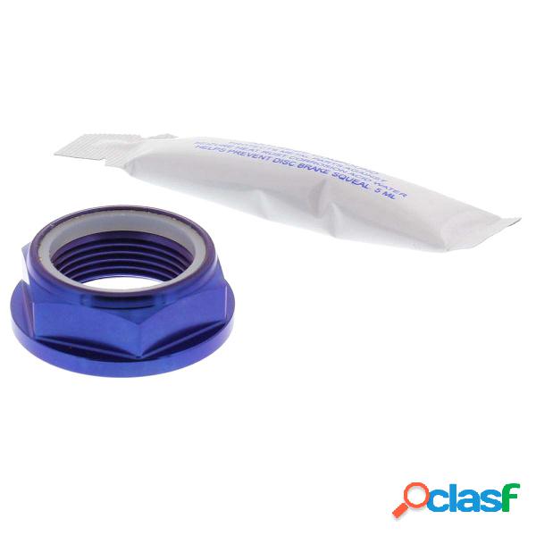 Dado perno ruota m25x1.50 32mm titan blau
