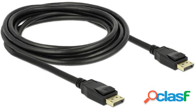 Delock DisplayPort Cavo Spina DisplayPort, Spina DisplayPort