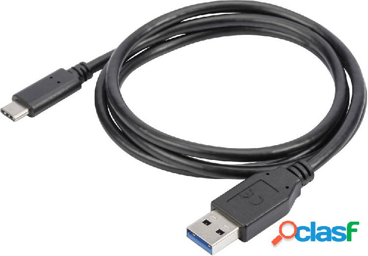 Digitus Cavo USB USB 2.0 Spina USB-C™, Spina USB-A 1.00 m