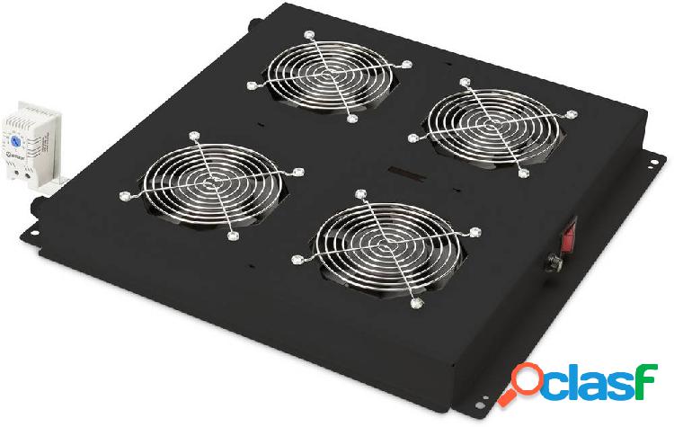 Digitus DN-19 FAN-4-B-N 19 pollici 4 x Ventola per armadio