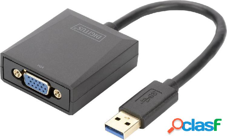 Digitus USB 3.2 Gen 1 (USB 3.0), VGA, Notebook, TV, monitor,