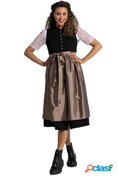 Dirndl (abito tradizionale in stile alpino) con colletto