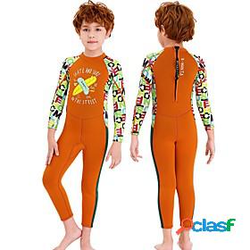 DiveSail Boys Girls 2.5mm Full Wetsuit Diving Suit SCR