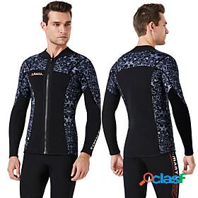 DiveSail Mens 3mm Wetsuit Top Wetsuit Jacket Jacket SCR