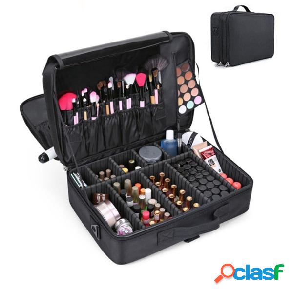 Donne Trucco Borsa 2/3 strati Space Travel Organizzatore