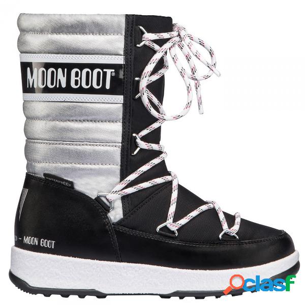 Doposci Moon Boot Quilted Wp (Colore: silver-black, Taglia: