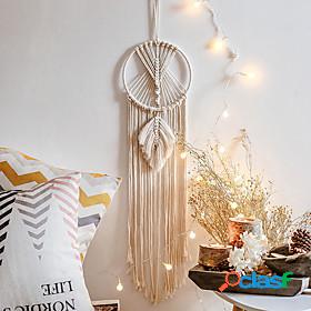 Dream Catcher Hand Weaving Gift Tree of Life with Tassel