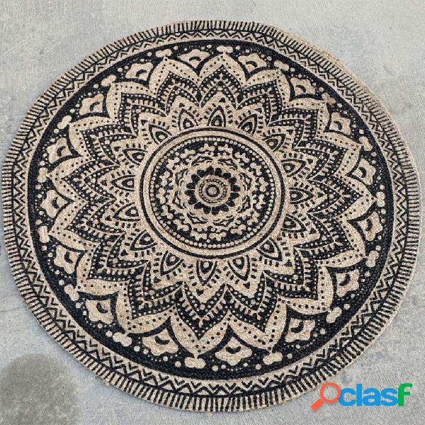 Dutch Lifestyle Tappeto Jaipur Classic 200 cm Rotondo Beige