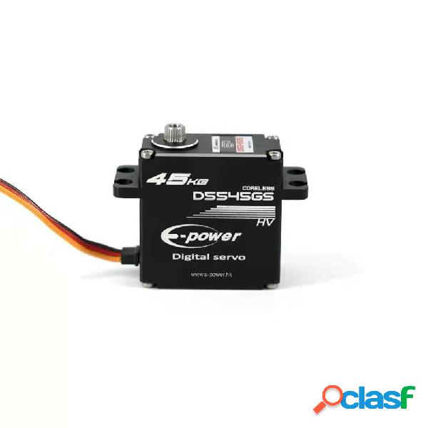 E-Power D5545GS 45KG 180 gradi Coreless Metal Gear Digital