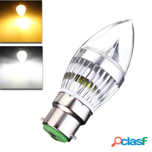 E27 E14 B22 E12 6W LED Lampadario Lampadina a lume di