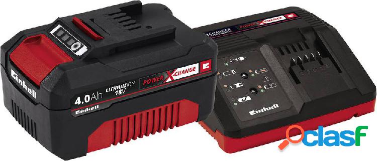 Einhell Power X-Change PXC Starter Kit 18V 4Ah 4512042