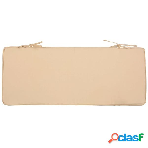 Esschert Design Cuscino da Panchina 98,5x39,5 cm Beige MF019