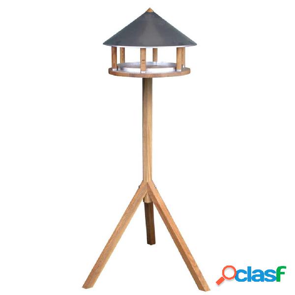 Esschert Design Tavolo per Uccelli Tetto Triangolare in