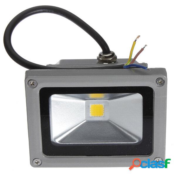 Esterno 10w calda luce di inondazione LED bianca 110-220V