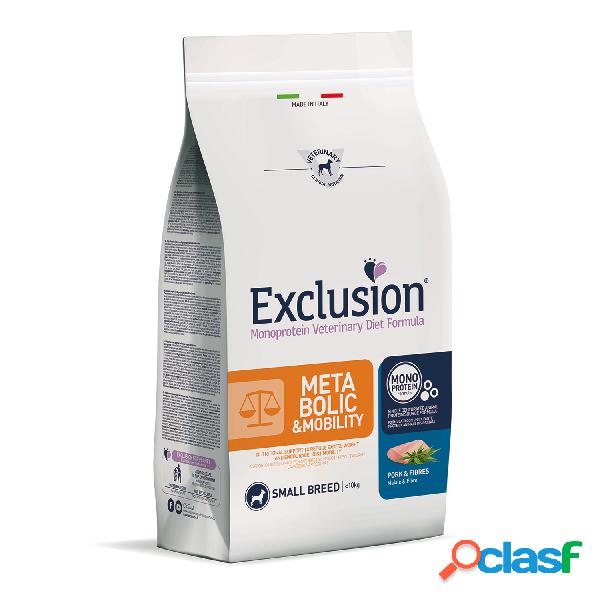 Exclusion Monoprotein Veterinary Diet Dog Small Metabolic &