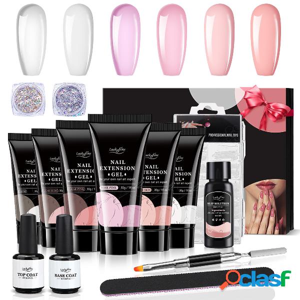 Extension per unghie Gel Set Nail Brighter Gel Smalto per