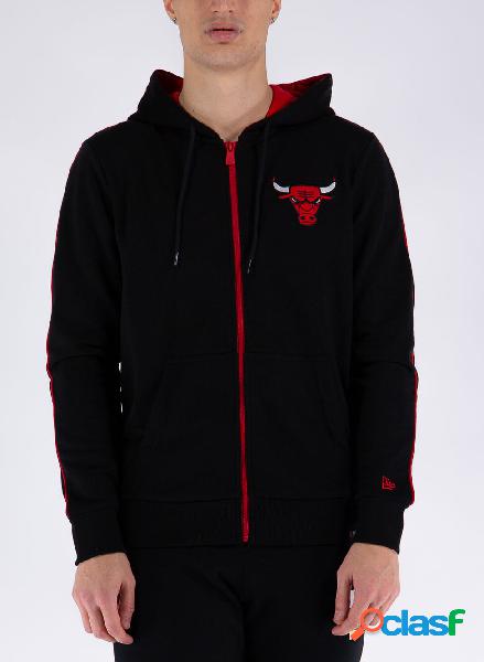 FELPA CON CAPPUCCIO E ZIP NBA CHICAGO BULLS