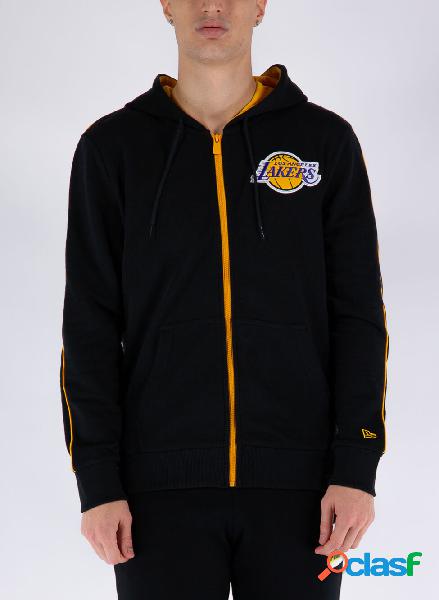 FELPA CON CAPPUCCIO E ZIP NBA LOS ANGELES LAKERS