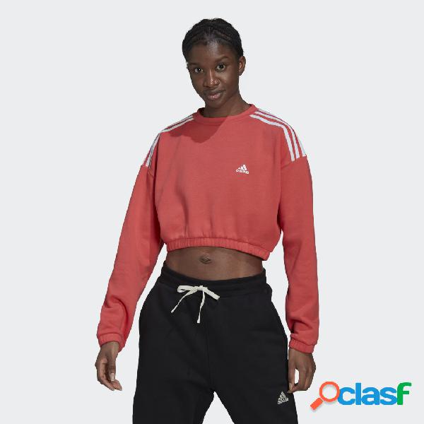 Felpa Hyperglam Crop Crew
