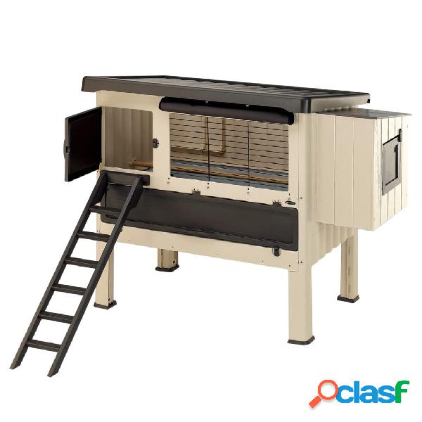 Ferplast Pollaio Happy Farm 120 in Plastica Beige 57320000