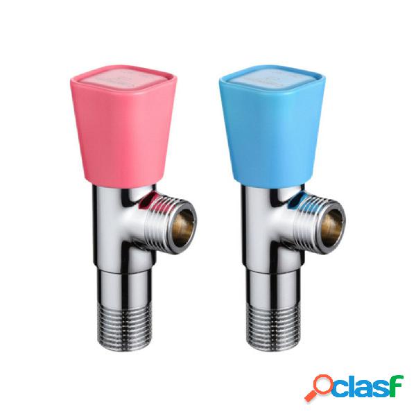Fine Rame Valvola ad angolo Acqua calda fredda Cucina