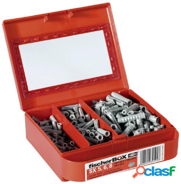 Fischer SX 5/6/8 Assortimento tasselli 030191 300 pz.